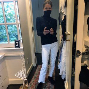 PAPER DENIM & CLOTH White Audrey Jeans 26